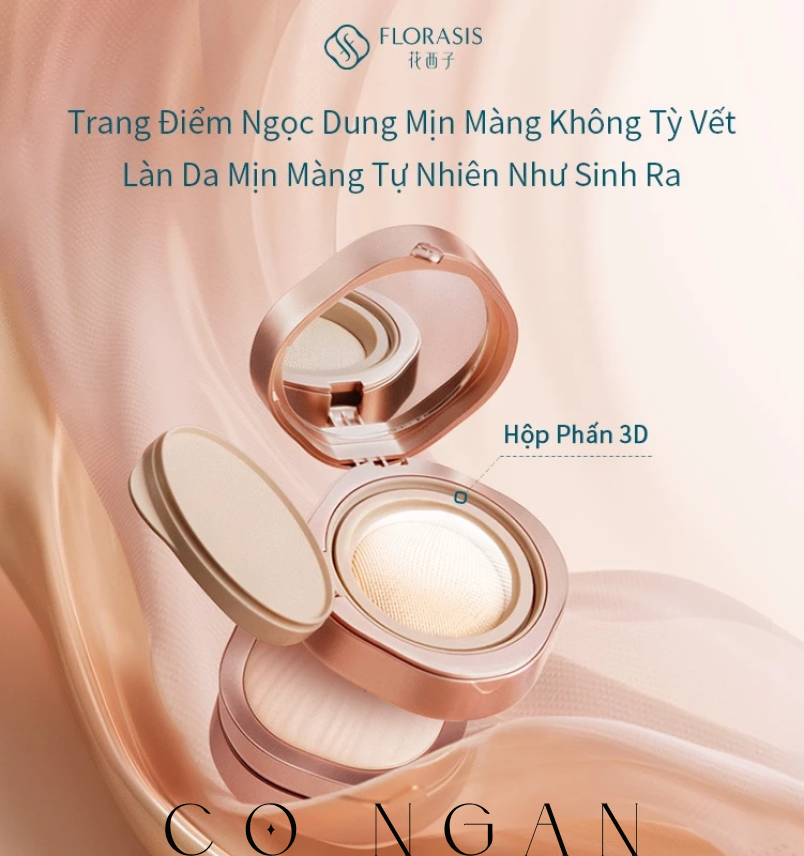Florasis ·Bột phấn nước Ngọc Dung mềm mại