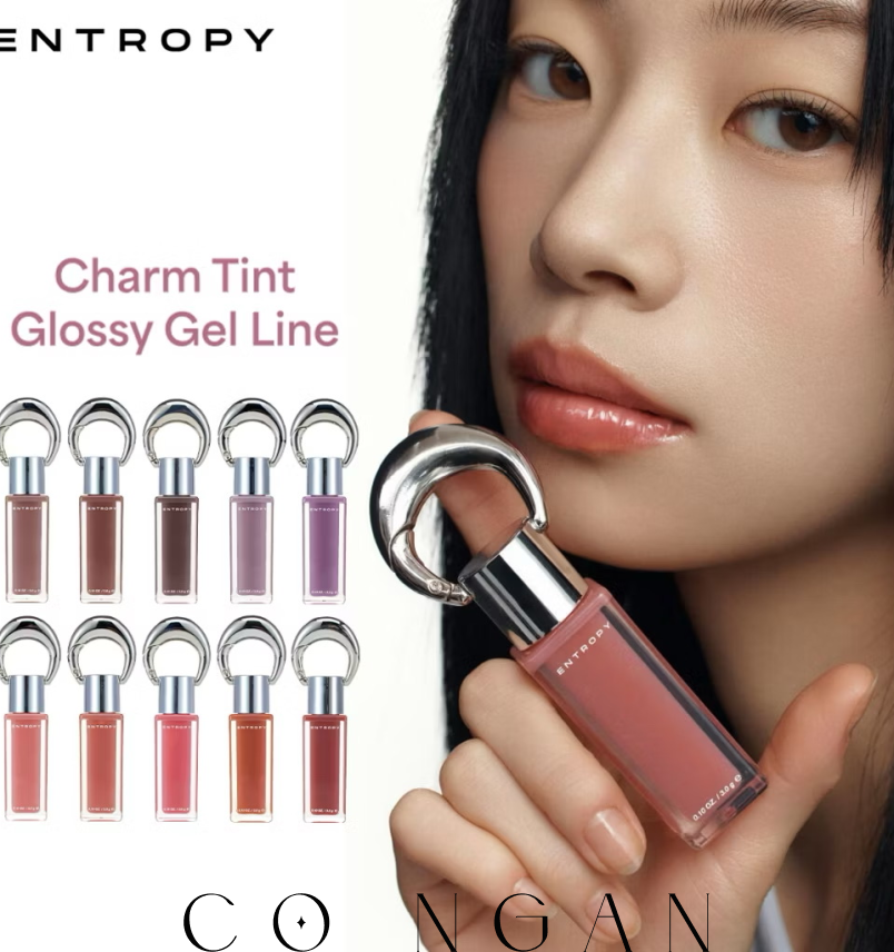 ￼Entropy Son Charm Tint Glossy Gel Công Nghệ Gel Dưỡng Ẩm Nhiều Lớp Căng Mọng Bóng Như Makeup Filter 3.0g (10 Colors) 