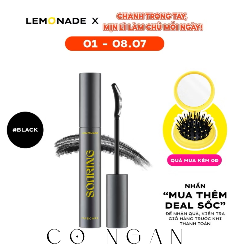 ￼Chuốt mi tơi dài lâu trôi Lemonade Soaring Mascara 6ml 