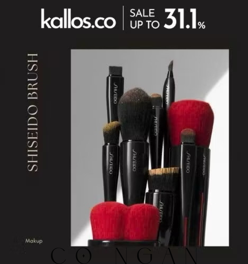 Cọ Trang Điểm Shiseido Maru, DAIYA, TSUTSU, HASU, NANAME, KATANA, FUDE, Hanatsubaki, YANE Hake Brush - Kallos Vietnam