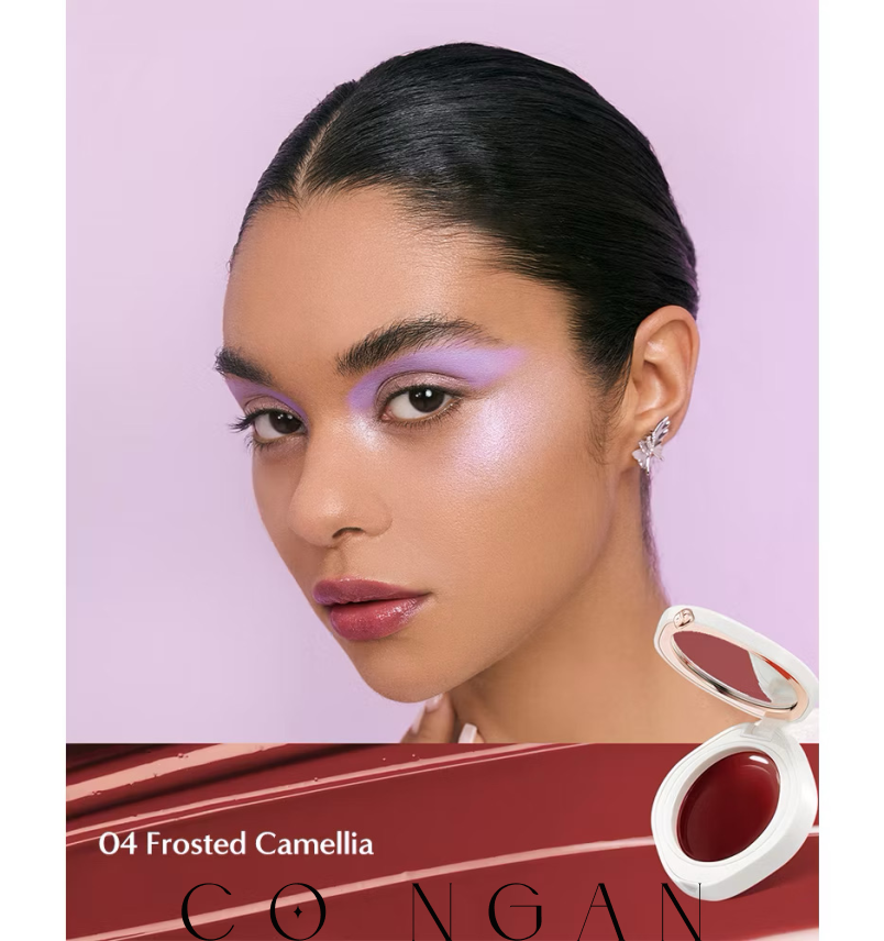 ￼Son dưỡng môi màu Florasis Dewy Touch 