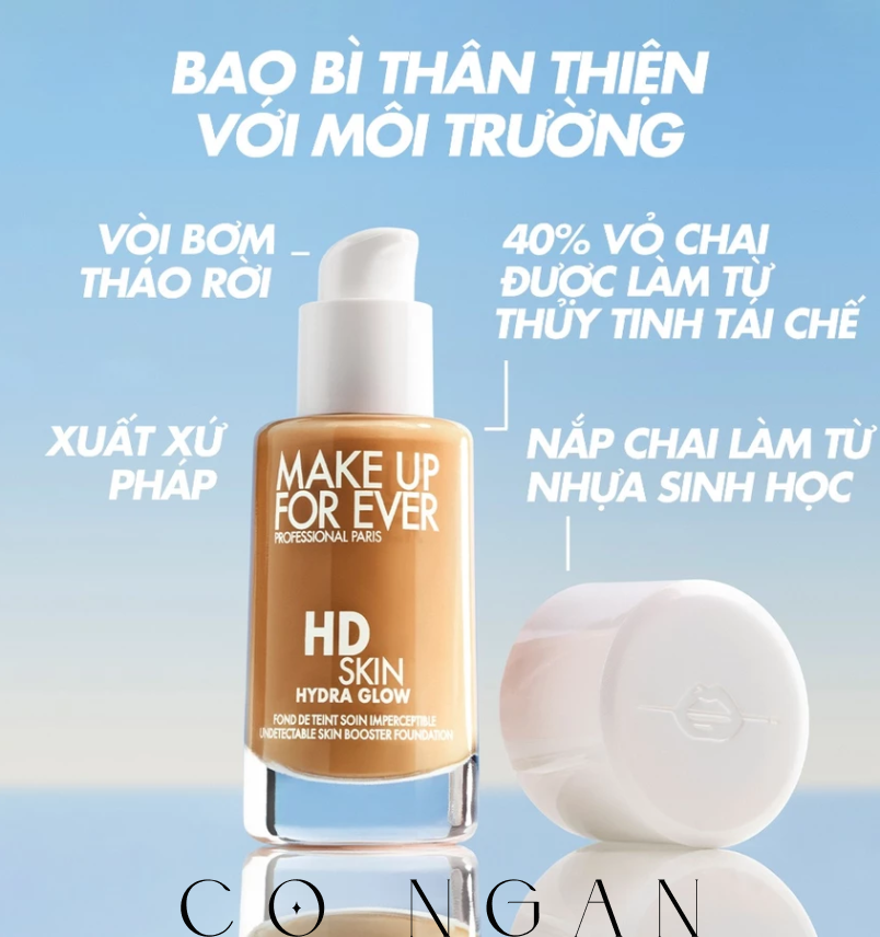 HD SKIN HYDRAGLOW FOUNDATION BTG 12ML - MAKE UP FOR EVER