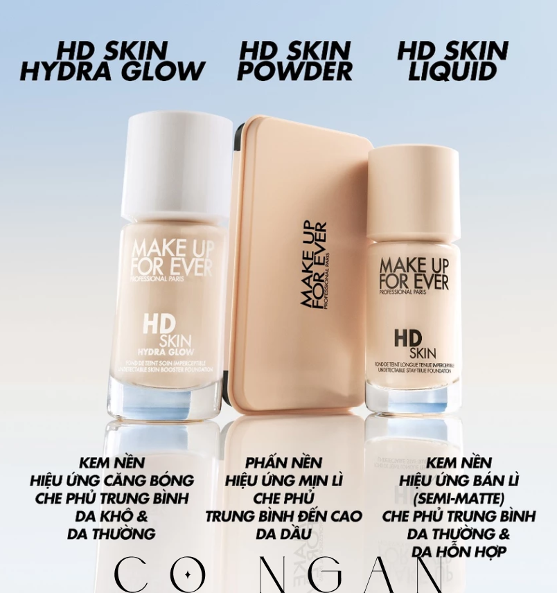 HD SKIN HYDRAGLOW FOUNDATION BTG 12ML - MAKE UP FOR EVER
