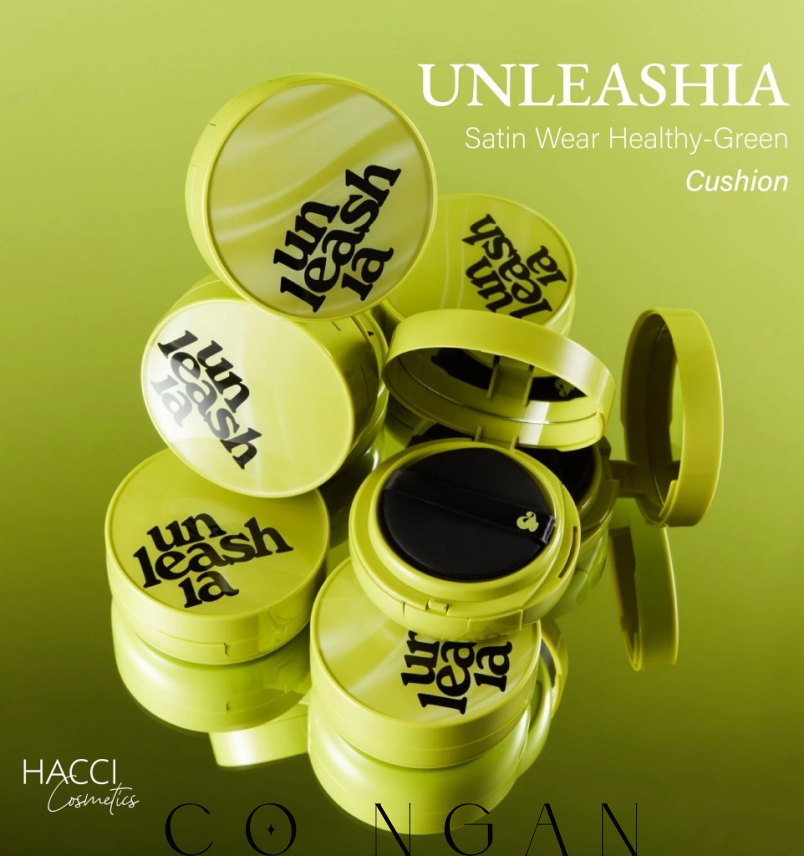 UNLEASHIA Satin Wear Healthy-Green Cushion SPF30/PA++ 15g